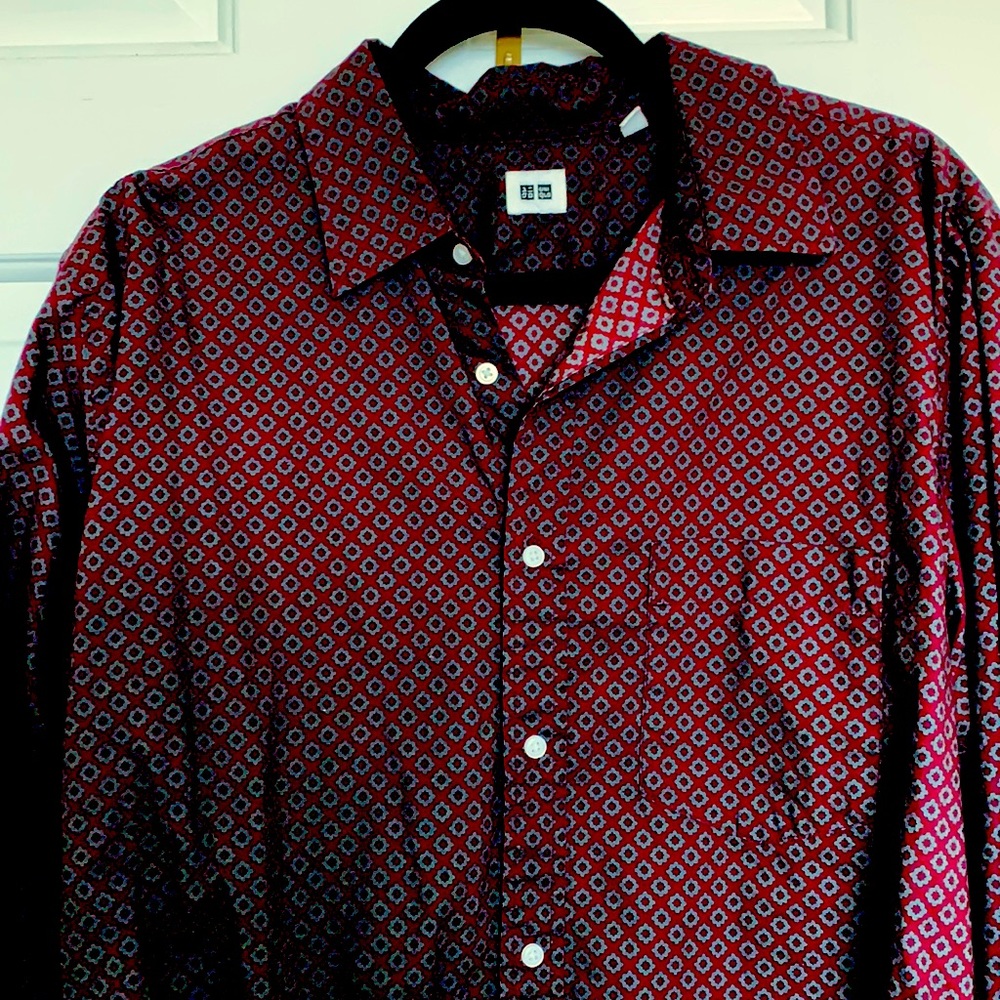 Men’s Patterned Button Down